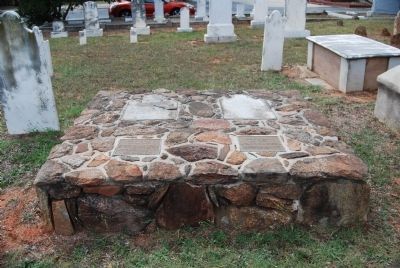 Simpson Burial Site - Footstone View image. Click for full size.