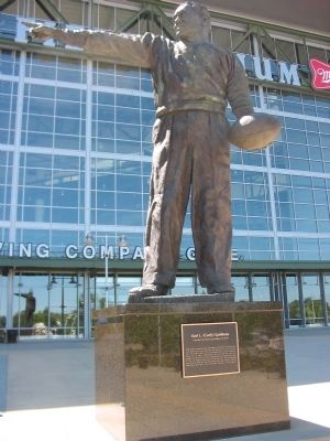 Earl L. (Curly) Lambeau Marker image. Click for full size.