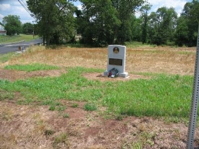Brigadier General George Armstrong Custer Monument image. Click for full size.