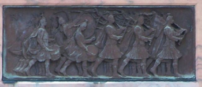 New Inverness Marker, detail close-up. Click for full size. New Inverness Marker, detail close-up image. Click for full size.