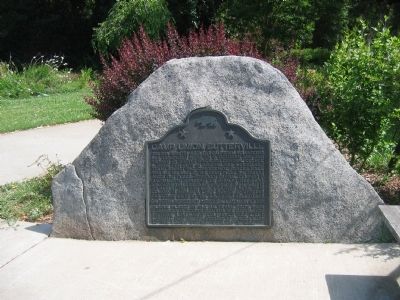 Camp Union Sutterville Marker image. Click for full size.