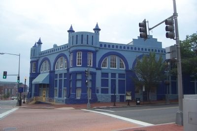 The landmark "Blue Castle" at 8th and M Streets, SE image. Click for full size.