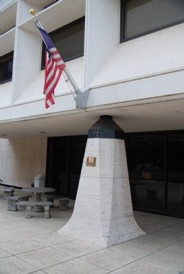 The Betsy Ross Flag and Marker. Click for full size. The Betsy Ross Flag and Marker image. Click for full size.
