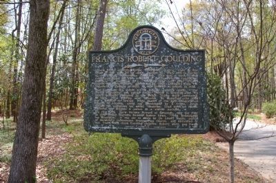 Opposite side of the Francis Robert Goulding Marker. Click for full size. Opposite side of the Francis Robert Goulding Marker image. Click for full size.