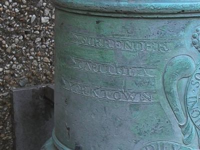 Detail of Engraving on Surrendered Gun. Click for full size. Detail of Engraving on Surrendered Gun image. Click for full size.