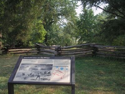 Marker on Marye's Heights. Click for full size. Marker on Marye's Heights image. Click for full size.