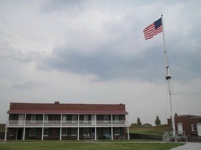 Inside Fort McHenry image. Click for full size.