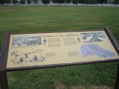 Evolution of Fort McHenry Marker image. Click for full size.