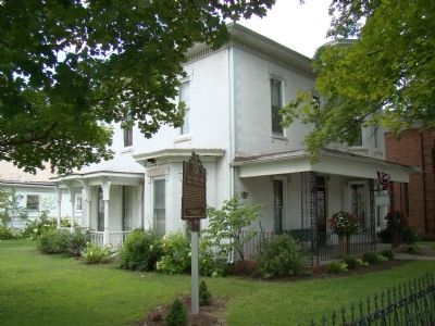 Schempp House Museum and Marker. Click for full size. Schempp House Museum and Marker image. Click for full size.
