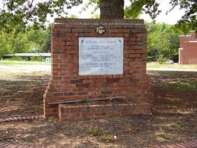 Sterling High School Marker. Click for full size. Sterling High School Marker image. Click for full size.