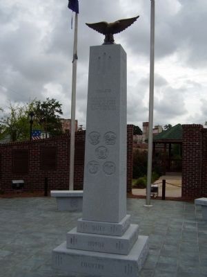 All Wars Memorial Marker </b>(west face) image. Click for full size.