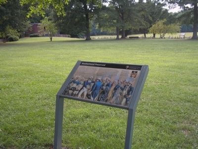 Marker near Yorktown's Surrender Field. Click for full size. Marker near Yorktown's Surrender Field image. Click for full size.