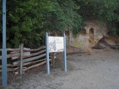 Marker on the Yorktown Waterfront image. Click for full size.