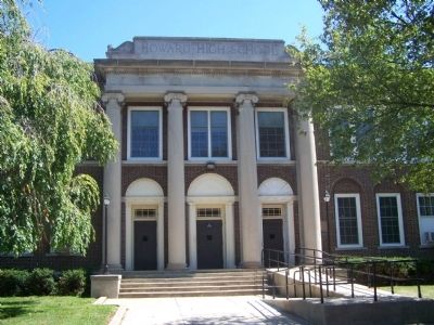 Howard High School. Click for full size. Howard High School image. Click for full size.