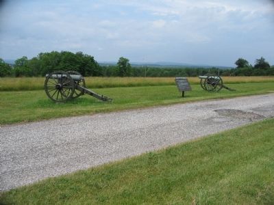 Latimer's Battalion - Carpenter's Battery Position. Click for full size. Latimer's Battalion - Carpenter's Battery Position image. Click for full size.