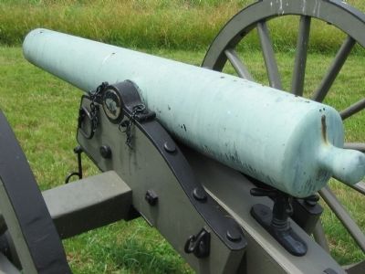 12-pdr Confederate Napoleon. Click for full size. 12-pdr Confederate Napoleon image. Click for full size.