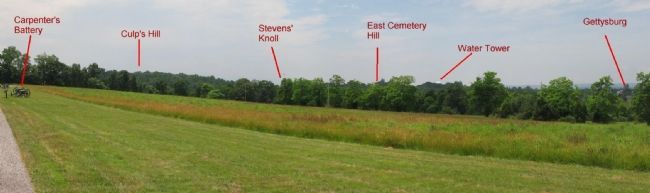 View from Brenner's Hill Today. Click for full size. View from Brenner's Hill Today image. Click for full size.