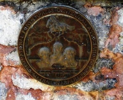 Pony Express Trail Marker image. Click for full size.