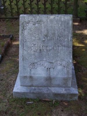 James L. Pierpont Grave at Laurel Grove Cemetery, Savannah image. Click for full size.