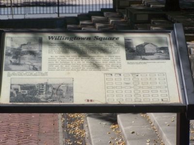 Willingtontown Square Marker image. Click for full size.