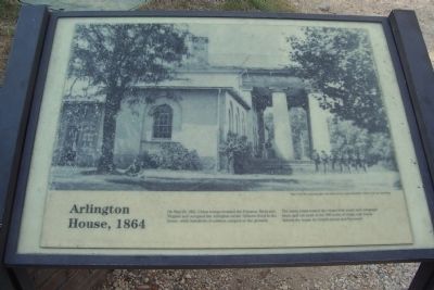 Arlington House, 1864 Marker image. Click for full size.