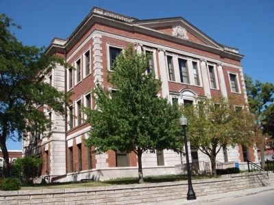 Piatt County - - Monticello, Illinois - - Court House. Click for full size. Piatt County - - Monticello, Illinois - - Court House image. Click for full size.