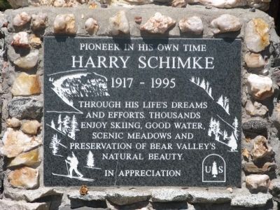 Harry Schimke Marker image. Click for full size.