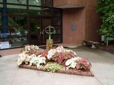 Fred W. Symmes Hall of Science Marker. Click for full size. Fred W. Symmes Hall of Science Marker image. Click for full size.