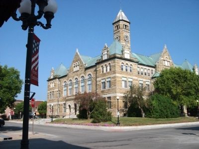 A Full View of the Coles County Court House. Click for full size. A Full View of the Coles County Court House image. Click for full size.