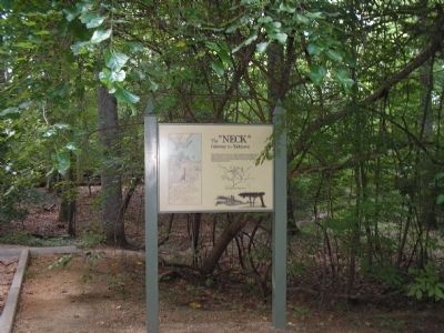 Marker on the Yorktown Battlefield. Click for full size. Marker on the Yorktown Battlefield image. Click for full size.