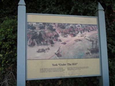 York "Under The Hill" Marker. Click for full size. York "Under The Hill" Marker image. Click for full size.