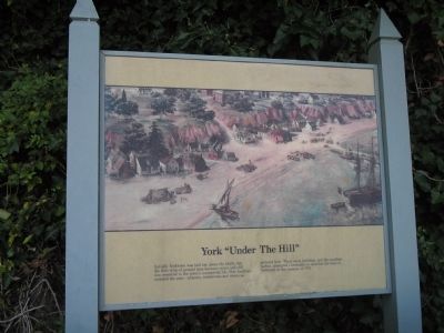 York "Under The Hill" Marker image. Click for full size.