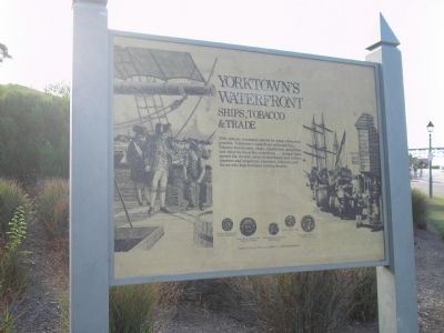 Yorktowns Waterfront Marker image. Click for full size.