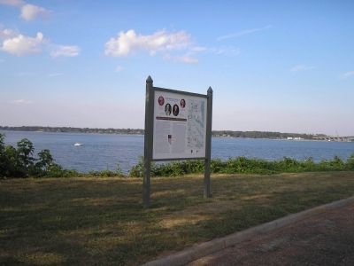 Marker on the York River image. Click for full size.