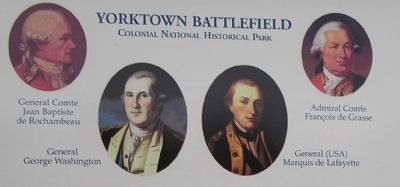 Allied Leaders at Yorktown image. Click for full size.
