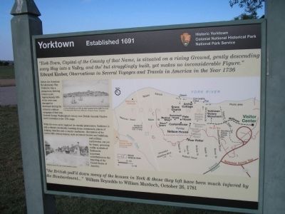 Yorktown Marker image. Click for full size.