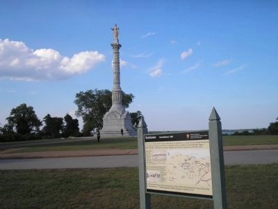 Yorktown Marker. Click for full size. Yorktown Marker image. Click for full size.