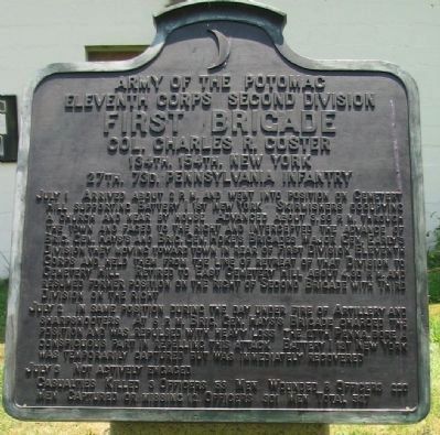 First Brigade Tablet. Click for full size. First Brigade Tablet image. Click for full size.