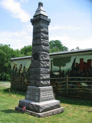 154th New York Infantry Monument. Click for full size. 154th New York Infantry Monument image. Click for full size.