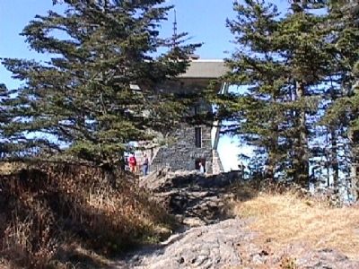 View of the observation tower in the distance.. Click for full size. View of the observation tower in the distance. image. Click for full size.