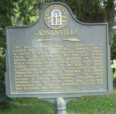 Jonesville Marker image. Click for full size.
