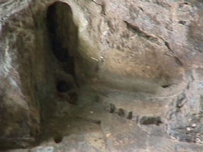 Saltpeter cave. Click for full size. Saltpeter cave image. Click for full size.