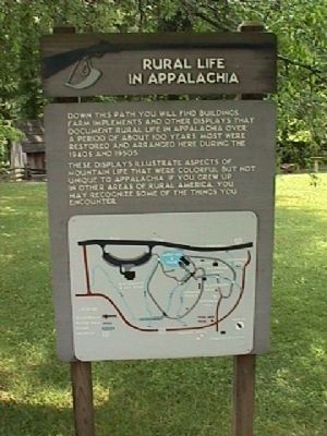 Rural Life In Appalachia Marker. Click for full size. Rural Life In Appalachia Marker image. Click for full size.