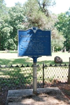 Original Tabernacle Cemetery Marker image. Click for full size.