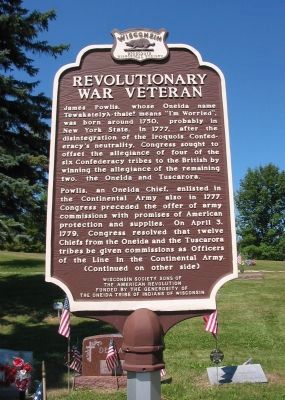 Revolutionary War Veteran Marker. Click for full size. Revolutionary War Veteran Marker image. Click for full size.