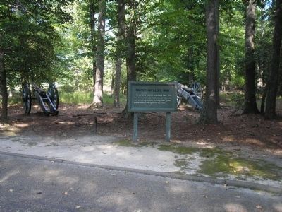French Artillery Park Marker image. Click for full size.