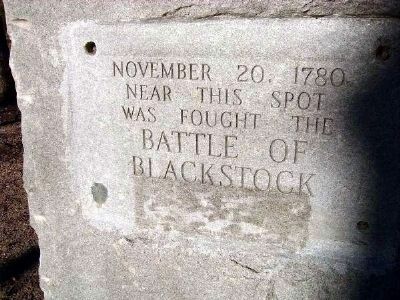 Battle of Blackstock Marker image. Click for full size.