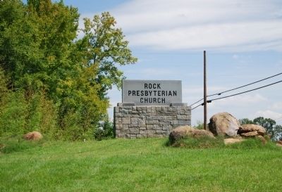 Rock Presbyterian Church Sign. Click for full size. Rock Presbyterian Church Sign image. Click for full size.