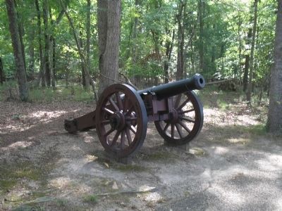Cannon at the American Artillery Park. Click for full size. Cannon at the American Artillery Park image. Click for full size.