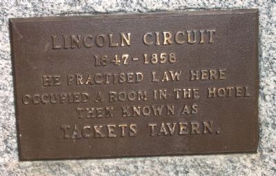 Lincoln Circuit (Smaller) Marker. Click for full size. Lincoln Circuit (Smaller) Marker image. Click for full size.